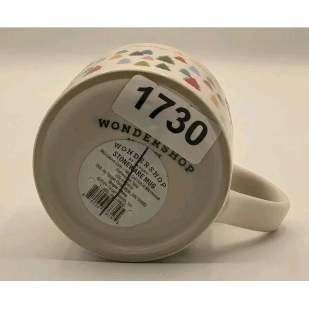 Target Wondershop Winter Christmas Tree Mug Cocoa Coffee 15 oz 2024 Set Of 4
